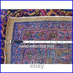 11'4x14'9 Large Antique Signed Full Pile Clean & Soft Good Cond Rug R59472