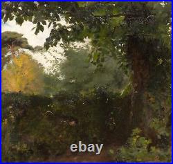 19th Century English Impressionist Woodland Study Arthur John ELSLEY (1861-1952)