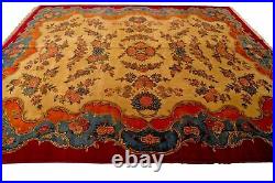 Antique Islamic Art Qajar Signed & Dated Royal Large Persian Carpet 1251 Kashan