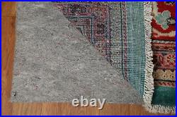 Antique Vegetable Dye Signed Mahal Palace Rug 12x17 ft. Large Hand-made Rug Wool