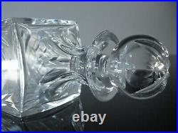 Antique XXL Large Carafe Whisky Crystal Model Chantilly St Louis Signed 1,5L
