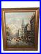 Antonio DeVity Signed Oil Canvas Painting Framed Stamped 24x20