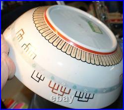 Exquisite Antique Japanese Satsuma Signed Large Bowl Beautiful Vintage