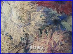 Flowers/Dahlias' Very Large Watercolour Antique, Signed Daisy Lazard