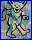 Grateful Dead painting Pop Art dancing Bear Original Acrylic 16x20 signed