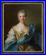 Hand-painted Old Master-Art Antique Oil Painting Noblewoman on Canvas 30X40