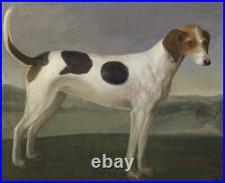 Hand-painted Old Master-Art Antique Oil Painting animal Dog on canvas 20X24