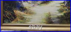 LARGE FRAMED WALLACE NUTTING c1948 A SUNNY ROAD Serious Collector Lithoprint