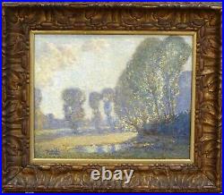 Large 19th Century French Impressionist Landscape Alfred SISLEY (1839-1899)