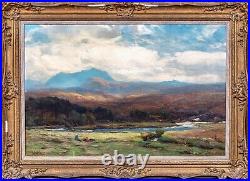 Large 19th Century Lochnagar Deeside Landscape David Farquharson (1839-1907)