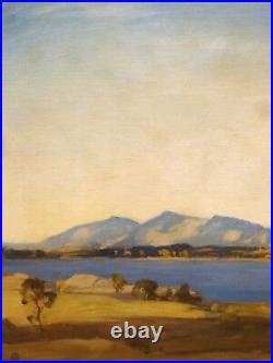 Large 19th Century Scottish Limsore & Mull Landscape by Osmund PITTMAN