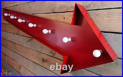 Large 6' Ft Retro American Arrow Sign Garage Gas Monkey Style Workshop Home