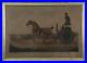 Large Antique Owen Bailey Lithograph The Road 1925 Signed In Plate/Framed