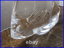 Large Antique Steuben Glass Angelfish Vintage Signed See Pictures For Condition