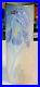 Large Antique Weller Signed Art Pottery Etna Tall Vase with IRIS Decoration 10.5