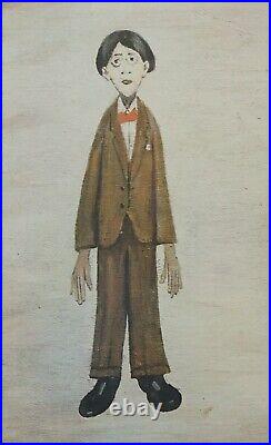 Large Original L S Lowry His Family Signed Ltd Edition 444/575 Lithograph Print