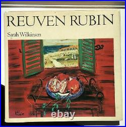 Large Reuven Rubin 1941 Rest Israeli Painting Antiques Judaica Jerusalem Art