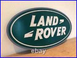 Original LAND ROVER Sign