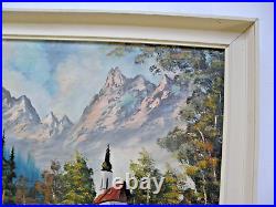 Original Oil Painting Rom Germany By Walseh 28 X 19