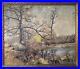 Original Philip R Goodwin 1882-1935 Oil Canvas Painting Landscape Scene 25x30