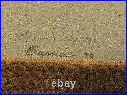 PORTRAIT-OF-A-SIOUX- Signed James-Bama-LARGE SIZE 1979 #923/1500