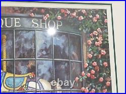 Paul Landry Limited Signed & Numbered Lithograph Painting #The Antique Shop