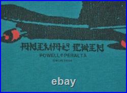 Signed 1989 POWELL PERALTA Animal Chin Bones Brigade Vintage Stedman T shirt