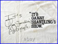 Signed Garry Shandling Show Autographed Vintage White T-Shirt Men's Size Large
