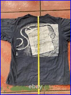 Vintage 1988 slayer shirt mandatory Large reign blood hanging boy signed Rare