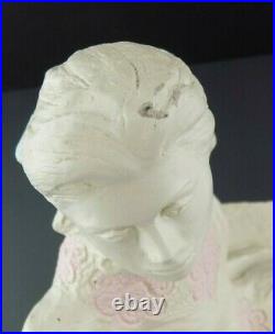 Vintage Austin Sculpture Signed Alice Heath Victorian Woman Emily 1988 Large