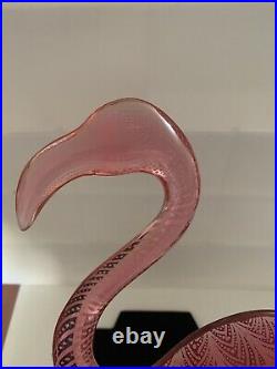 Vintage Large Abraham Palatnik Mod Lucite Flamingo Sculpture MCM Made in Brazil
