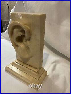 Vintage Large Ear Statue Art Deco Unique