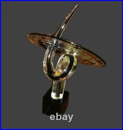 Vintage Mid Century RARE Signed Archimede Seguso Large Murano Modern Sculpture